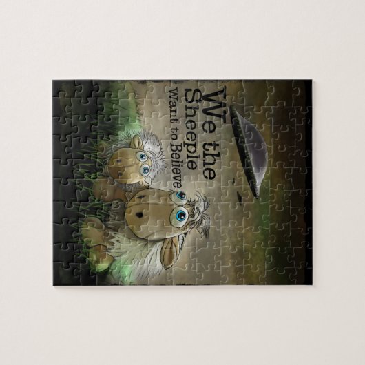 Wir haben das Sheeple-Puzzle Puzzle (Horizontal)