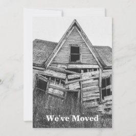 Wir haben das sonnige alte Dilapidated House verle Ankündigung