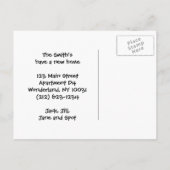 Wir haben das Stadtbild verschoben - Postkarte ver (Rückseite)