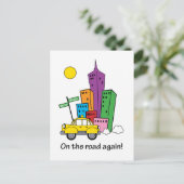 Wir haben das Stadtbild verschoben - Postkarte ver (Stehend Vorderseite)