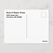 Wir haben das Thema "Raumfahrt" verschoben Postkarte (Rückseite)