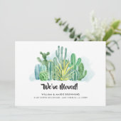 Wir haben das Verschieben von Aquarellschrift-Skri Ankündigung (Stehend Vorderseite)