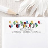 Wir haben das Weihnachtsbaumleuchten-Label verscho (Insitu)