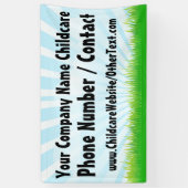 Wir haben das Werbebanner für Geschäftskunden vers Banner (Vertikal)