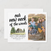 Wir haben das Woods-Foto neu verschoben Ankündigung (Vorne/Hinten)