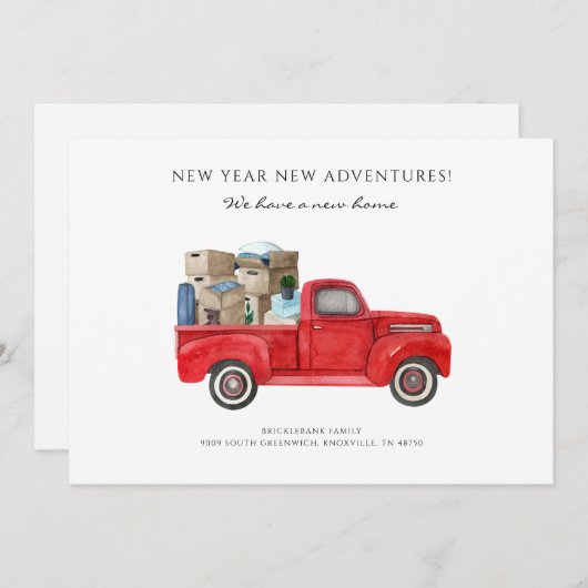 Wir haben den Adressenwechsel beim Red Truck versc (Vorne/Hinten)