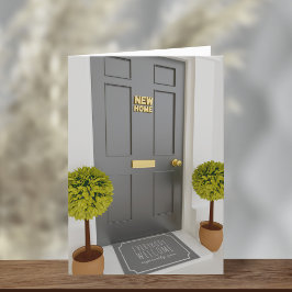 Wir haben den Adresswechsel der Grußkarte verschob Ankündigung