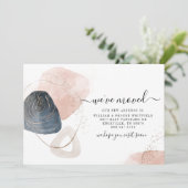 Wir haben den Adresswechsel verschoben Ankündigung (Stehend Vorderseite)