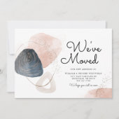 Wir haben den Adresswechsel verschoben Ankündigung (Vorderseite)