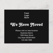 Wir haben den Besuch unserer neuen Stelle für Ihr Postkarte (Vorderseite)