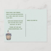 Wir haben den Budgetspass der Länderfamilie versch Ankündigungspostkarte (Rückseite)