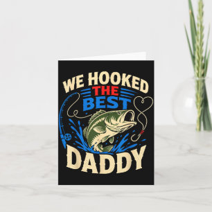Wir haben den Daddy Vintage-Angler-Design  Karte