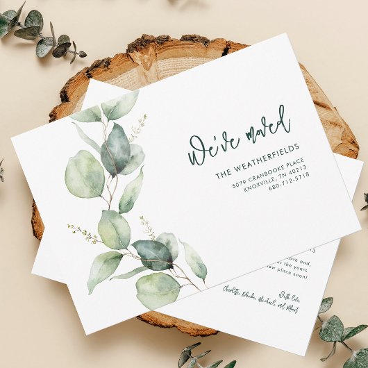 Wir haben den Eukalyptus bewegt Ankündigung