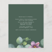 Wir haben den Eukalyptus-Haushalt sukkulent bewegt (Rückseite)