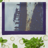 Wir haben den ganzen Fisch gegessen, das? Hafen Geschirrtuch (Gefaltet)