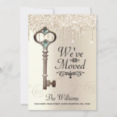 Wir haben den Glitzer "Schlüsseltreiber" verschobe Ankündigung (Vorderseite)