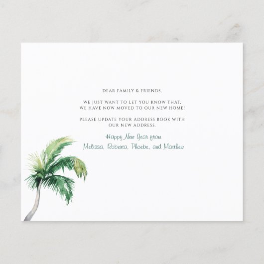 Wir haben den Haushaltsplan Neujahr verschoben Ank (Rückseite)