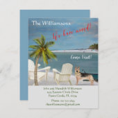 Wir haben den Hund Ocean Beach Move Ankündigung (Vorne/Hinten)