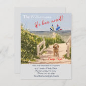 Wir haben den Hund Ocean Beach Move Ankündigung (Vorne/Hinten)