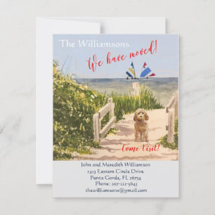 Wir haben den Hund Ocean Beach Move Ankündigung