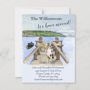 Wir haben den Hund-See-Bootssteg verschoben Ankündigung