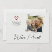 Wir haben den Kartenwechsel der Adresskarte vorgen (Vorderseite)