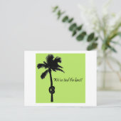 Wir haben den Knoten gebunden Ankündigungspostkarte (Stehend Vorderseite)