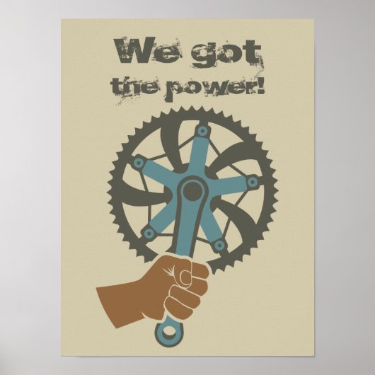 Wir haben den Power got Poster (Vorne)