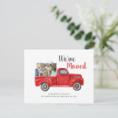 Wir haben den Red Truck Moving mit der Adresse Was (Stehend Vorderseite)