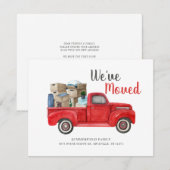 Wir haben den Red Truck Moving mit der Adresse Was (Vorne/Hinten)