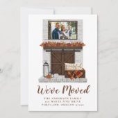 Wir haben den Rustikalen Herbstkamin umgezogen Ankündigung (Vorderseite)