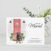 Wir haben den schwarzen Labrador, den roten Hund, Ankündigung (Stehend Vorderseite)