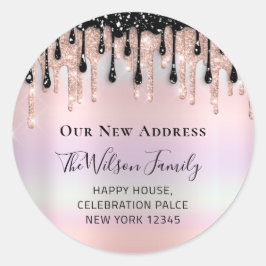 Wir haben den UAWG von neuen Adressenpasten versch Runder Aufkleber