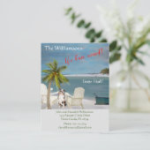 Wir haben den Umzug des Dog Ocean Beach verschoben Ankündigung (Stehend Vorderseite)