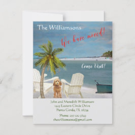 Wir haben den Umzug des Dog Ocean Beach verschoben Ankündigung