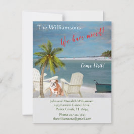 Wir haben den Umzug des Dog Ocean Beach verschoben Ankündigung