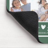 Wir haben dich Daddy Collage Mousepad (Ecke)