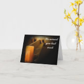 Wir haben dich letzte Woche vermisst... Karte (Gelbe Blume)