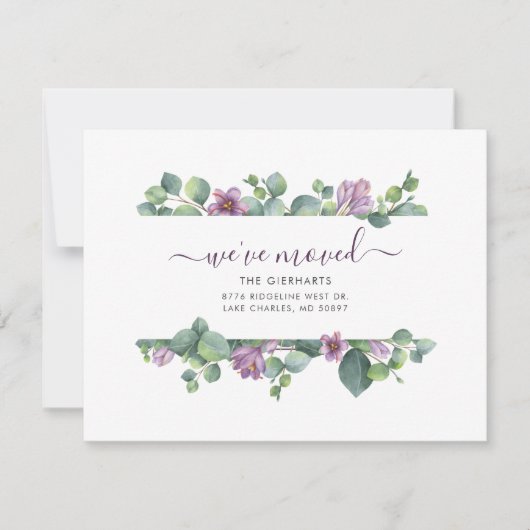 Wir haben die Adresse Eukalyptus Greenery Moving v (Vorderseite)