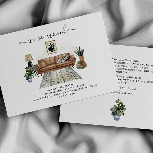 Wir haben die Adresse verschoben Ankündigung