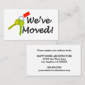 Wir haben die Änderung der Adressbuchnummer oder d Visitenkarte (Vorne/Hinten)