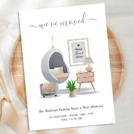 Wir haben die Änderung der Adresse des sauberen Wa Ankündigung