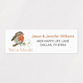 Wir haben die Änderung der Adressenkennzeichen ver Etiketten (Design 1)