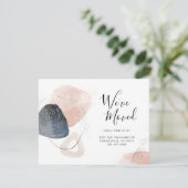 Wir haben die Ankündigung "Adressverschiebung" geä (Stehend Vorderseite)