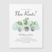 Wir haben die Ankündigung "Adresswechsel" verschob (Vorderseite)