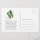 Wir haben die Ankündigung "Adresswechsel" verschob (Rückseite)