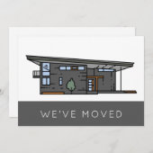 Wir haben die Ankündigung "Adresswechsel" verschob (Vorne/Hinten)