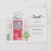 Wir haben die Ankündigung "Adresswechsel" verschob (Vorderseite)