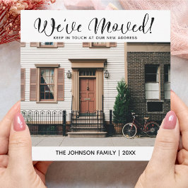 Wir haben die Ankündigung "Adresswechsel" verschob