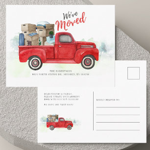 Wir haben die Ankündigung "Adresswechsel" verschob